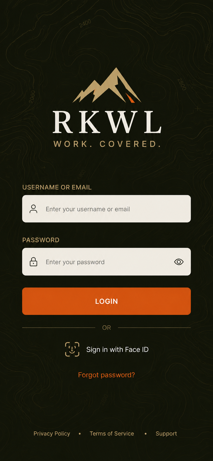 RKWL app sign-in